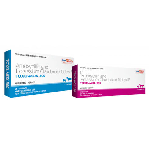 Savavet Toxo Mos (Amoxyctillin)tablets for Dogs & Cats